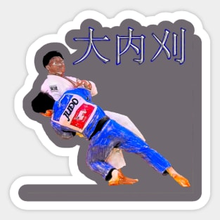 O Uchi Gari Sticker